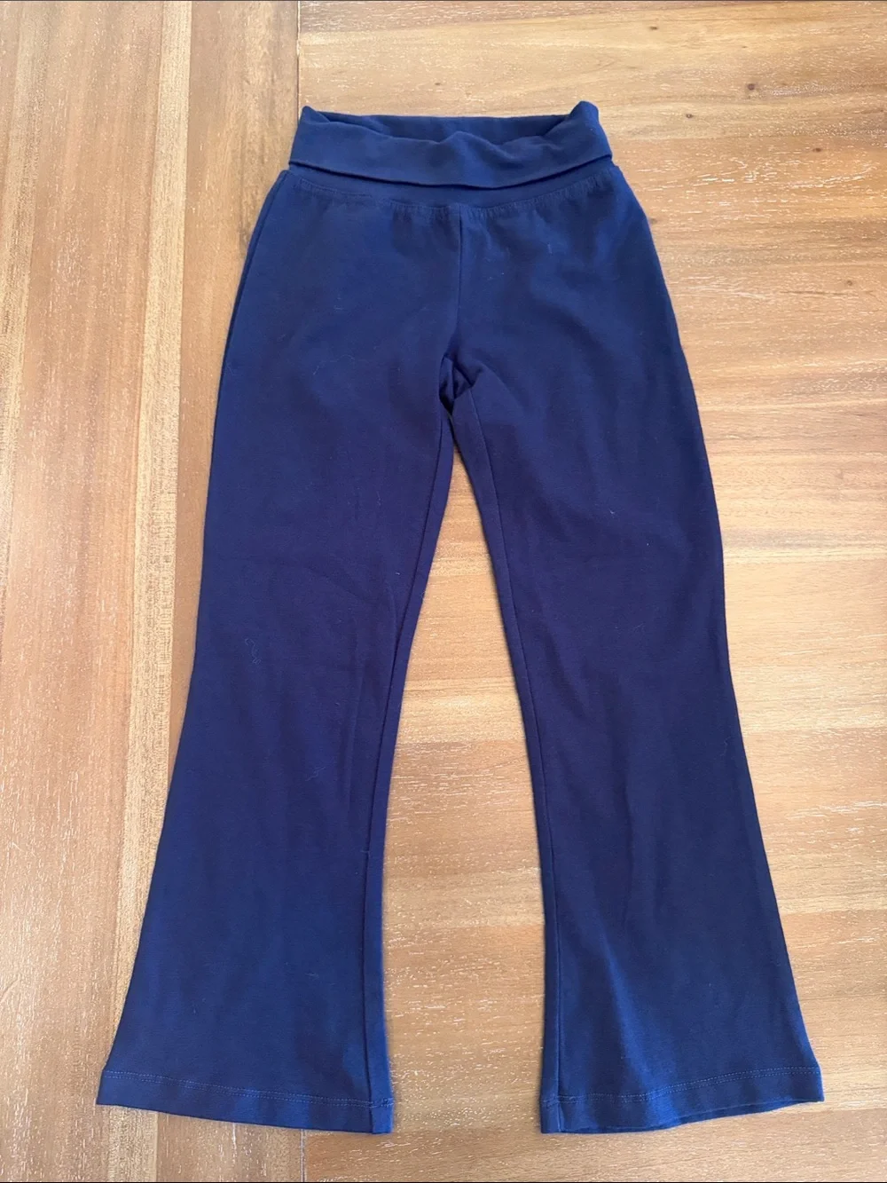 Girls Children’s Place Navy Stretch Flare Pants Uniform 5/6